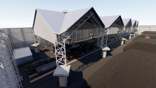 фото: "Терминал Астафьева" |  «Терминал Астафьева» накроют защитным навесом