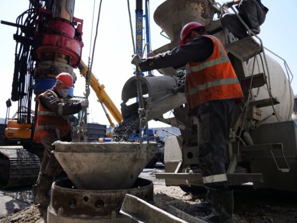  Предварительный этап строительства навеса начался в порту «Терминал Астафьева»