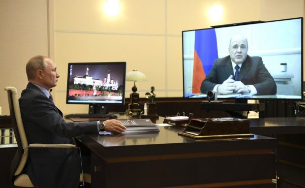 kremlin.ru |  Мишустин предложил Путину идти по этапам: проблема слишком острая