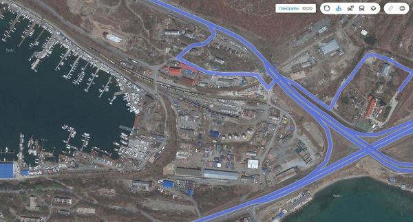 фото: скриншот с яндекс-карты |  Кипрская компания скупила 13 земельных участков во Владивостоке