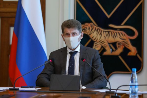 primorsky.ru |  Олег Кожемяко: «Это должно стать привычкой до тех пор, пока эпидемия не пройдет»