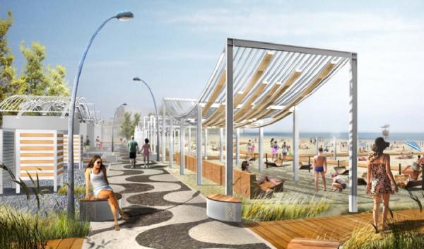 фото: vlc.ru |  Пляж на улице Татарской благоустроят