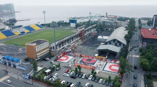 фото: предоставлено ПСО "Динамо" |  Во Владивостоке открыли особую спортивную площадку