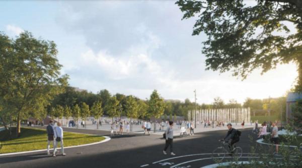 фото: из проекта реконструкции Мингородка |  Во Владивостоке в парке Минного городка сделают велотрек. И многое другое