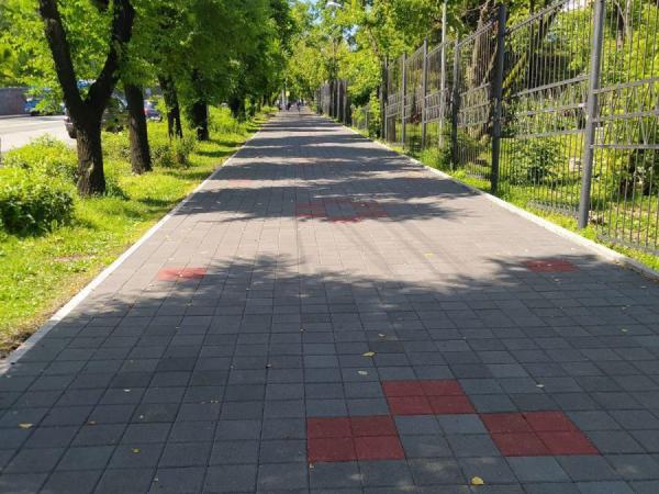 vlc.ru |  Во Владивостоке ведется обновление тротуаров