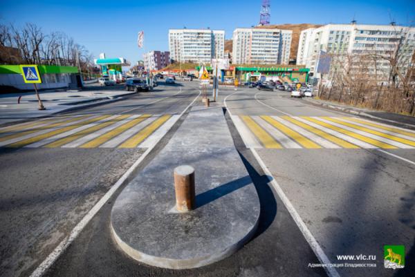 фото: vlc.ru |  Рядом с Нагорным парком появятся новые светофор и остановки