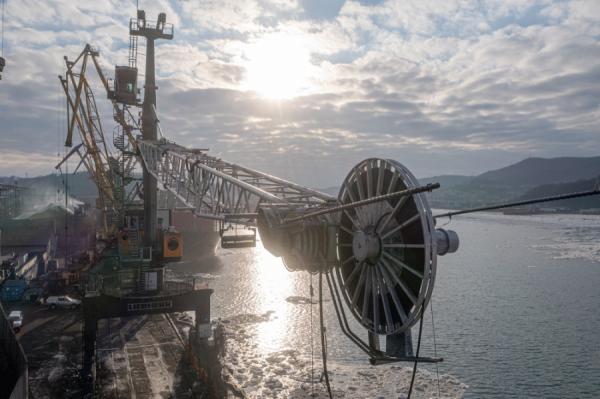 фото: предоставил "Терминал Астафьева" |  Высокий немец зашел на «Терминал Астафьева»