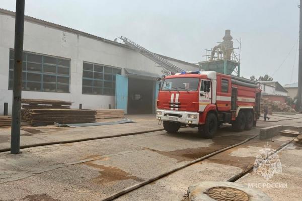 фото: МЧС РФ |  В Приморье ликвидировали мощный пожар на крупном предприятии