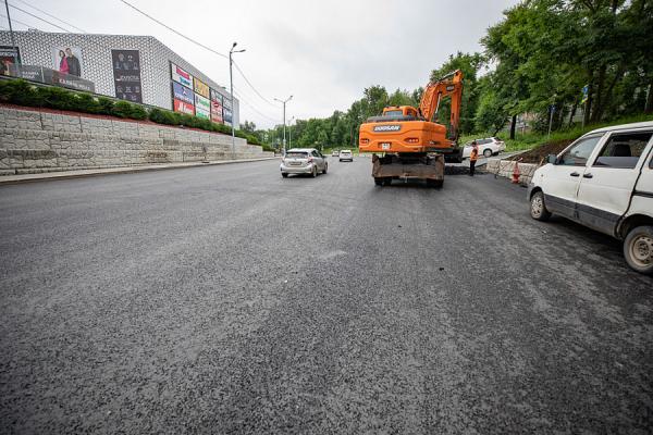 фото: А. Котлярова/vlc.ru |  Масштабный ремонт улицы Калинина подходит к концу