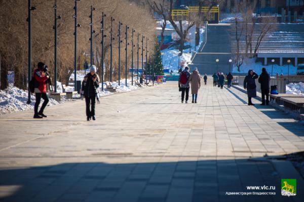 фото: vlc.ru |  Обновленный фонтан, сквер и озеленение. Как изменится набережная Спортивной гавани