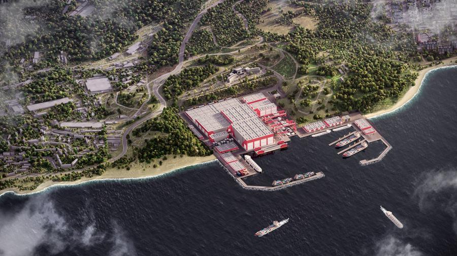 Во Владивостоке новой суперверфи расчищают землю у моря?