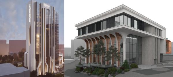 фото KONKURENT |  Между «Чайкой» и Lotte. Акопян и Арутюнян пристроят к Владивостоку гостиницу и офисник