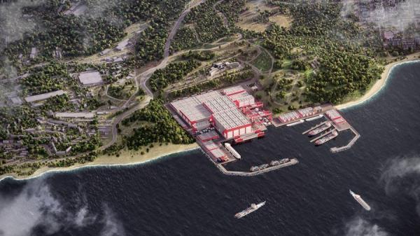 фото: ОСК |  Над судоверфью во Владивостоке рассеивается многомиллиардный туман