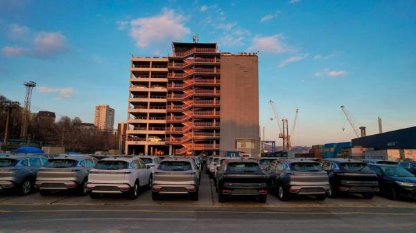 Владивостокский автомобильный терминал увеличил годовой объем перевалки авто на 40%