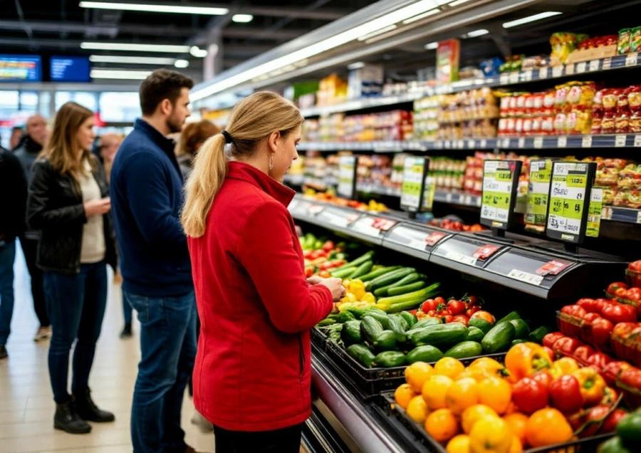 фото: Шедеврум |  С 1 апреля покупку популярных товаров начнут блокировать прямо на кассе