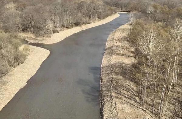 фото: primorsky.ru |  Расчистка рек в Приморье вылилась обманом