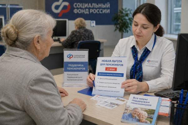 С мая вводится новая льгота для всех пенсионеров