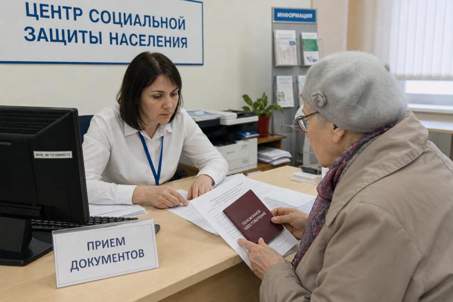 фото KONKURENT |  Пенсионерам в мае нужно обратиться в соцзащиту за выплатой. Деньги уже выдают