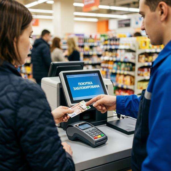 Судьба товаров на кассе решена. Когда будут блокировать покупку