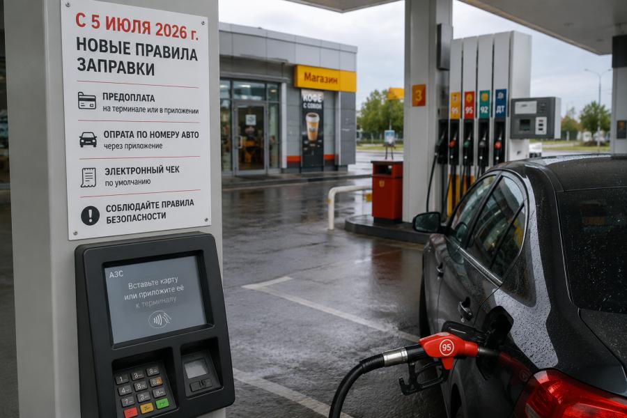 фото KONKURENT |  С 5 июля на АЗС меняются правила заправки авто