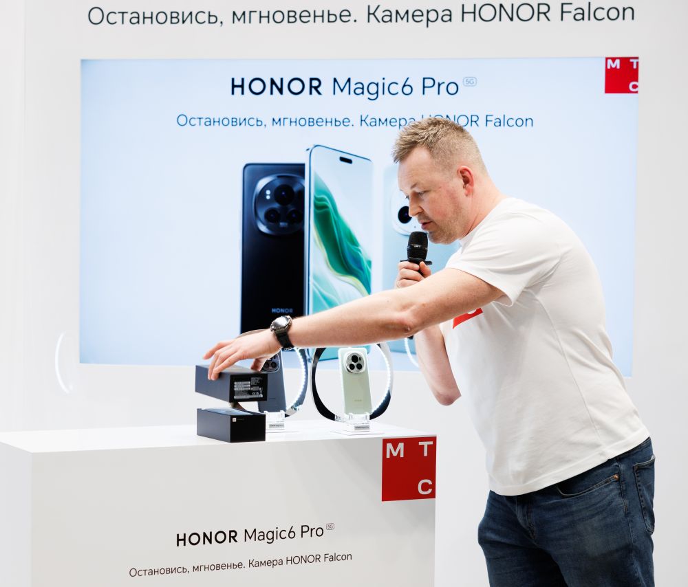 МТС открыла для приморцев предзаказ на флагманский смартфон HONOR Magic6 Pro